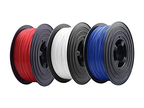 PETG Filament 3D Drucker 1,75mm / 3 x 1kg Rolle für 3D Printer oder Stift 3er Set (3Kg) von OWL-Filament