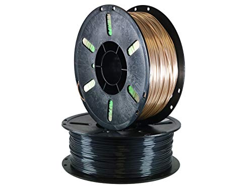 PLA PLA+ Filament Shiney Silk Unicolor 1,75mm 3D Drucker 1kg von OWL-Filament