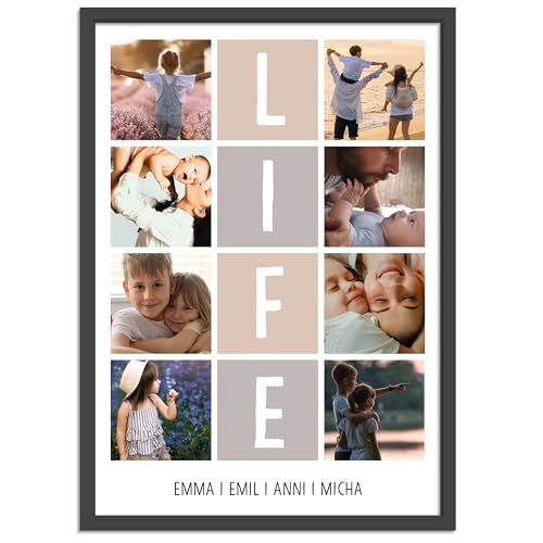 OWLBOOK® Personalisierte Foto Geschenke selbst gestalten | Fotogeschenke Partner Liebes Geschenke | Geschenke mit Foto für Ihn Sie zum Jahrestag Hochzeitstag Valentinstag | LIFE | Papier von OWLBOOK