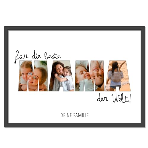 OWLBOOK® Personalisierte Fotogeschenke Geschenke für Mama Muttertagsgeschenke | Geburtstagsgeschenk für Mama Geschenk Geburtstag Muttertag | Foto Bild Mama | Keramik von OWLBOOK