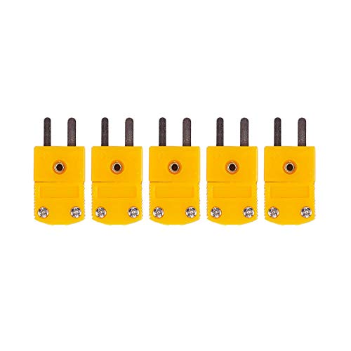 OWLEEN 5 x RTD-Schaltkreise K-Typ Temperatursensor-Stecker, Gelb OWLEEN 5 x RTD-Schaltkreise K-Typ Temperatursensor-Stecker, Gelb von OWLEEN