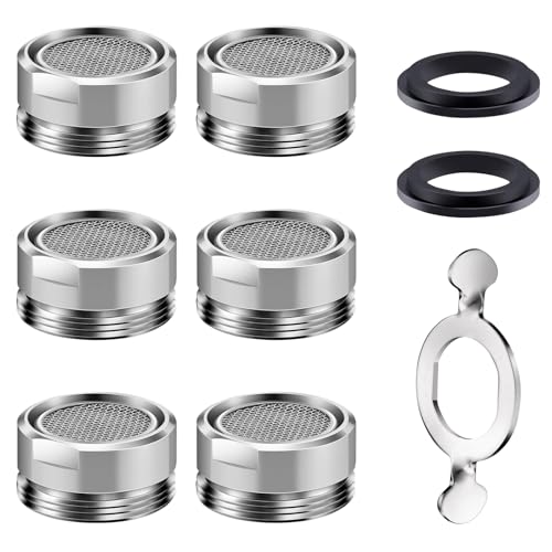 OWLMATE 9 Stück Strahlregler M24 Wasserhahn Aufsatz für Wasserhähne filter für Wasserhahn Sieb Wasserhahn Filter Strahlregler mit Edelstahlfilter für Wasserhähne von OWLMATE