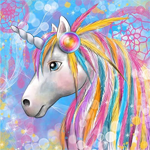 OWN4B Kreuzstich Stickpackungen Vorgedruckt, Fantasie Einhorn Bilder 11CT 14,2x14,2 Zoll DIY Stickpackung Set OWN4B Kreuzstich Stickpackungen Vorgedruckt, Fantasie Einhorn Bilder 11CT 14,2x14,2 Zoll DIY Stickpackung Set von OWN4B