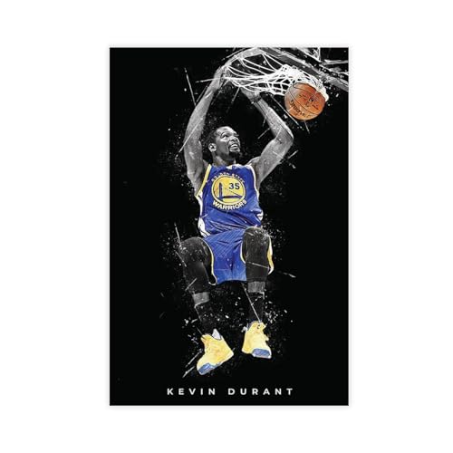 Kevin Durant 1 Leinwand-Poster, Schlafzimmer, Dekoration, Sport, Landschaft, Büro, Raumdekoration, Geschenk, ungerahmt, 30 x 45 cm von OWNPET