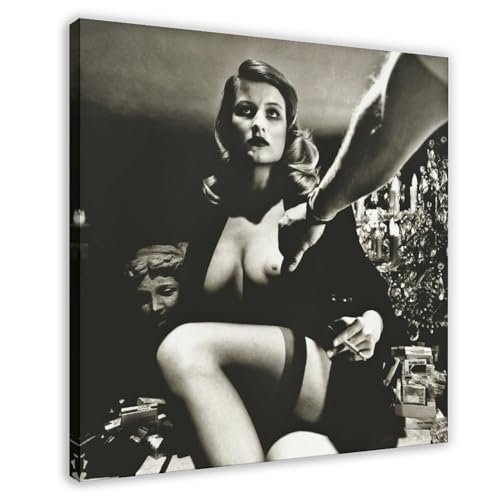 OWNPET Helmut Newton 25 Leinwand-Poster, Wandkunst, Dekordruck, Bild, Gemälde für Wohnzimmer, Schlafzimmer, Dekoration, Rahmenstil, 30 x 30 cm OWNPET Helmut Newton 25 Leinwand-Poster, Wandkunst, Dekordruck, Bild, Gemälde für Wohnzimmer, Schlafzimmer, Dekoration, Rahmenstil, 30 x 30 cm von OWNPET