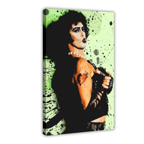 OWNPET Rocky Horror Leinwand-Poster, Wandkunst, Dekordruck, Bild, Gemälde für Wohnzimmer, Schlafzimmer, Dekoration, Rahmen-Stil, 60 x 90 cm von OWNPET