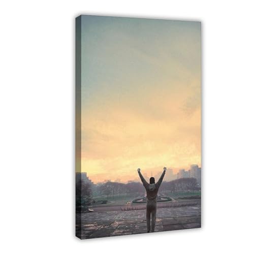 OWNPET Rocky Poster Sylvester Stallone Rocky Balboa Leinwand Poster Wandkunst Dekor Druck Bild Gemälde für Wohnzimmer Schlafzimmer Dekoration Rahmenstil 40 x 60 cm OWNPET Rocky Poster Sylvester Stallone Rocky Balboa Leinwand Poster Wandkunst Dekor Druck Bild Gemälde für Wohnzimmer Schlafzimmer Dekoration Rahmenstil 40 x 60 cm von OWNPET
