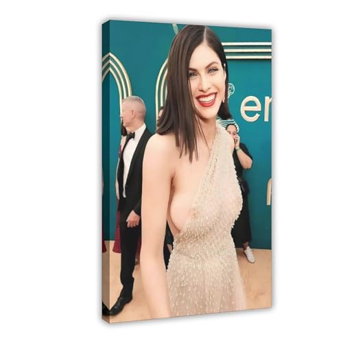 OWNPET Star Alexandra Daddario 6 Leinwand-Poster, Wandkunst, Dekordruck, Bild Gemälde für Wohnzimmer, Schlafzimmer, Dekoration, Rahmen-Stil, 50 x 75 cm von OWNPET