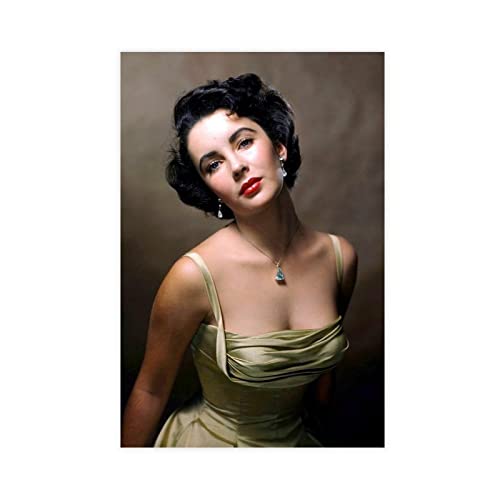 Schauspielerin Elizabeth Taylor 1 Leinwand-Poster, Schlafzimmer, Dekoration, Sport, Landschaft, Büro, Raumdekoration, Geschenk, ungerahmt, 40 x 60 cm Schauspielerin Elizabeth Taylor 1 Leinwand-Poster, Schlafzimmer, Dekoration, Sport, Landschaft, Büro, Raumdekoration, Geschenk, ungerahmt, 40 x 60 cm von OWNPET