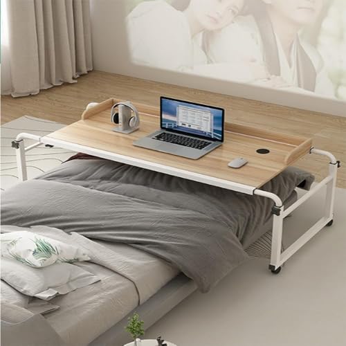 OWOHYG 120–230 cm Überbett-Laptopwagen, Schreibtisch, höhenverstellbar, 65–95 cm, Steharbeitsplatz, Laptopwagen, Arbeitstisch, Krankenhaus, medizinischer Kreuzbetttisch mit Rädern OWOHYG 120–230 cm Überbett-Laptopwagen, Schreibtisch, höhenverstellbar, 65–95 cm, Steharbeitsplatz, Laptopwagen, Arbeitstisch, Krankenhaus, medizinischer Kreuzbetttisch mit Rädern von OWOHYG