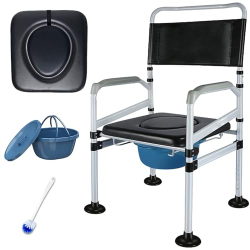 OWOHYG 3-In-1-Toilettenstuhl Fürs Bett, Sicherh OWOHYG 3-In-1-Toilettenstuhl Fürs Bett, Sicherh von OWOHYG
