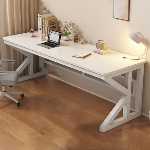OWOHYG Computertisch Gaming-Schreibtisch Stabile Unterstützung Stehpult-Arbeitsplatz für das Arbeitszimmer Metallstruktur Büromöbel Ergonomischer Home-Office-Schreibtisch,Weiß + Weißes Regal,100 * 60 OWOHYG Computertisch Gaming-Schreibtisch Stabile Unterstützung Stehpult-Arbeitsplatz für das Arbeitszimmer Metallstruktur Büromöbel Ergonomischer Home-Office-Schreibtisch,Weiß + Weißes Regal,100 * 60 von OWOHYG