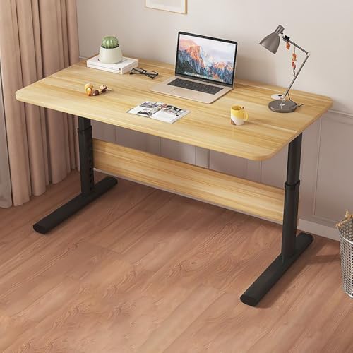 OWOHYG Höhenverstellbarer Schreibtisch, Ergonomischer Computerarbeitsplatz mit Anschlussfeld, Bürotisch für Zuhause & Büro, 80x50cm, Flexible Arbeitsfläche, Modernes Design, Platzsparend OWOHYG Höhenverstellbarer Schreibtisch, Ergonomischer Computerarbeitsplatz mit Anschlussfeld, Bürotisch für Zuhause & Büro, 80x50cm, Flexible Arbeitsfläche, Modernes Design, Platzsparend von OWOHYG
