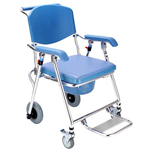 OWOHYG Rollbarer Toilettensitzhocker Am Bett, K(B) von OWOHYG