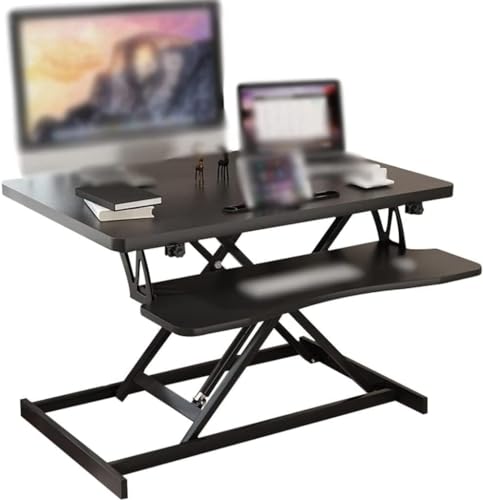 OWOHYG Stehpulterhöhung Home-Office-Lift-Computertisch, Desktop-erhöhte Notebook-Werkbank, Pflege der Halswirbelsäule, von OWOHYG