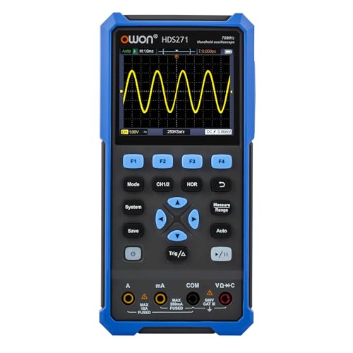 HDS271 OWON Oszilloskop Multimeter 70MHz Bandbreite Oszillograph Digital Multimeter 100KHz Signalquellen 3.5” LCD Unterstützung PC HDS271 OWON Oszilloskop Multimeter 70MHz Bandbreite Oszillograph Digital Multimeter 100KHz Signalquellen 3.5” LCD Unterstützung PC von OWON