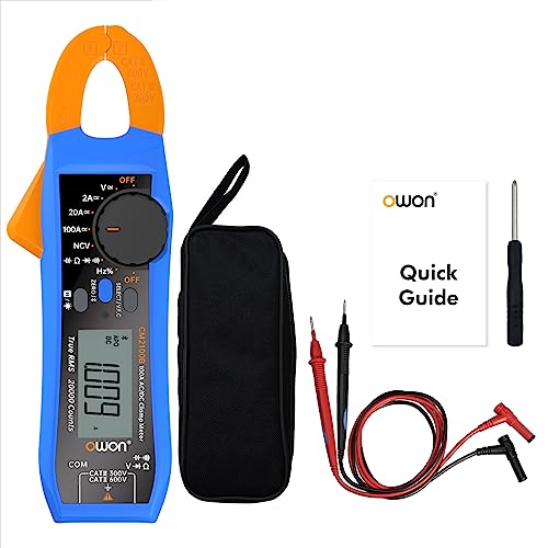 OWON CM2100B Digitales Zangenmessgerät Bluetooth Smart Electrical Tester 600V AC/DC True RMS VFC Diodenmultimeter OWON CM2100B Digitales Zangenmessgerät Bluetooth Smart Electrical Tester 600V AC/DC True RMS VFC Diodenmultimeter von OWON
