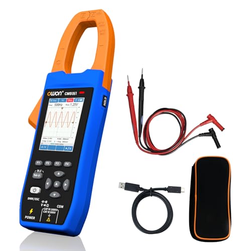 OWON CMS061 AC/DC Stromzange 600A, Schreiberfunktion, Oszilloskopfunktion 3 in 1, 20000 Count True RMS Auto-ranging, Alarmfunktion, NCV Funktion, Bluetooth Stromzange für Elektrofahrzeuge OWON CMS061 AC/DC Stromzange 600A, Schreiberfunktion, Oszilloskopfunktion 3 in 1, 20000 Count True RMS Auto-ranging, Alarmfunktion, NCV Funktion, Bluetooth Stromzange für Elektrofahrzeuge von OWON