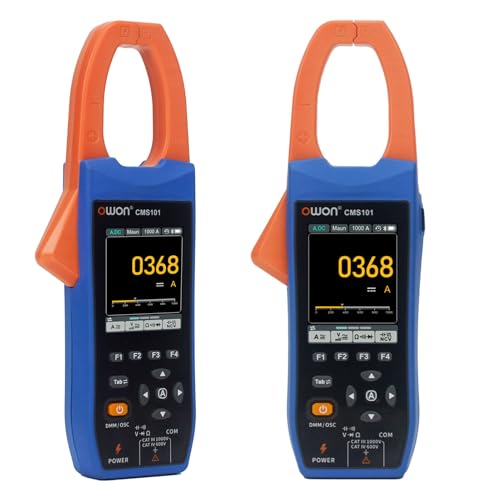 OWON CMS101 3 in1 Digital Klemme Messgerät Rekorder Oszilloskop 20000 Zählungen True RMS 1kHz Bandbreite NCV BLE 1000A AC/DC Klemme Messgerät OWON CMS101 3 in1 Digital Klemme Messgerät Rekorder Oszilloskop 20000 Zählungen True RMS 1kHz Bandbreite NCV BLE 1000A AC/DC Klemme Messgerät von OWON