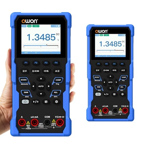 OWON HDS120 2-in-1-Oszilloskop + 4½-stelliges Multimeter 20000 Counts True RMS Tester 1 MHz 5 MS/s Automatischer Bereich OWON HDS120 2-in-1-Oszilloskop + 4½-stelliges Multimeter 20000 Counts True RMS Tester 1 MHz 5 MS/s Automatischer Bereich von OWON