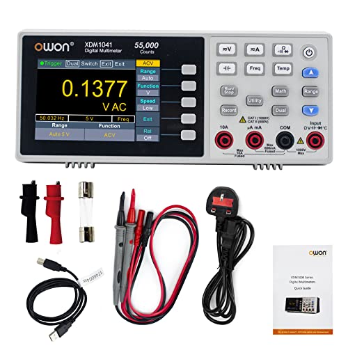 OWON XDM1041 Tragbares Digitalmultimeter, 3,5 Zoll Desktop Digitalmultimeter, 55000 Zählwerte LCD True RMS Temperaturprüfgerät für Instrumente und Labore, Fabriken OWON XDM1041 Tragbares Digitalmultimeter, 3,5 Zoll Desktop Digitalmultimeter, 55000 Zählwerte LCD True RMS Temperaturprüfgerät für Instrumente und Labore, Fabriken von OWON