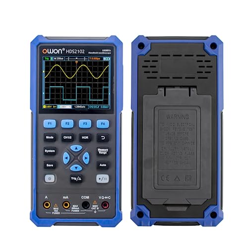 Owon Digitales Oszilloskop HDS242S, 3 in 1 40MHz Handheld-Digitaloszilloskop, 20000 Counts Digitalmultimeter Oszilloskop, Professionelles Handoszilloskop Owon Digitales Oszilloskop HDS242S, 3 in 1 40MHz Handheld-Digitaloszilloskop, 20000 Counts Digitalmultimeter Oszilloskop, Professionelles Handoszilloskop von OWON