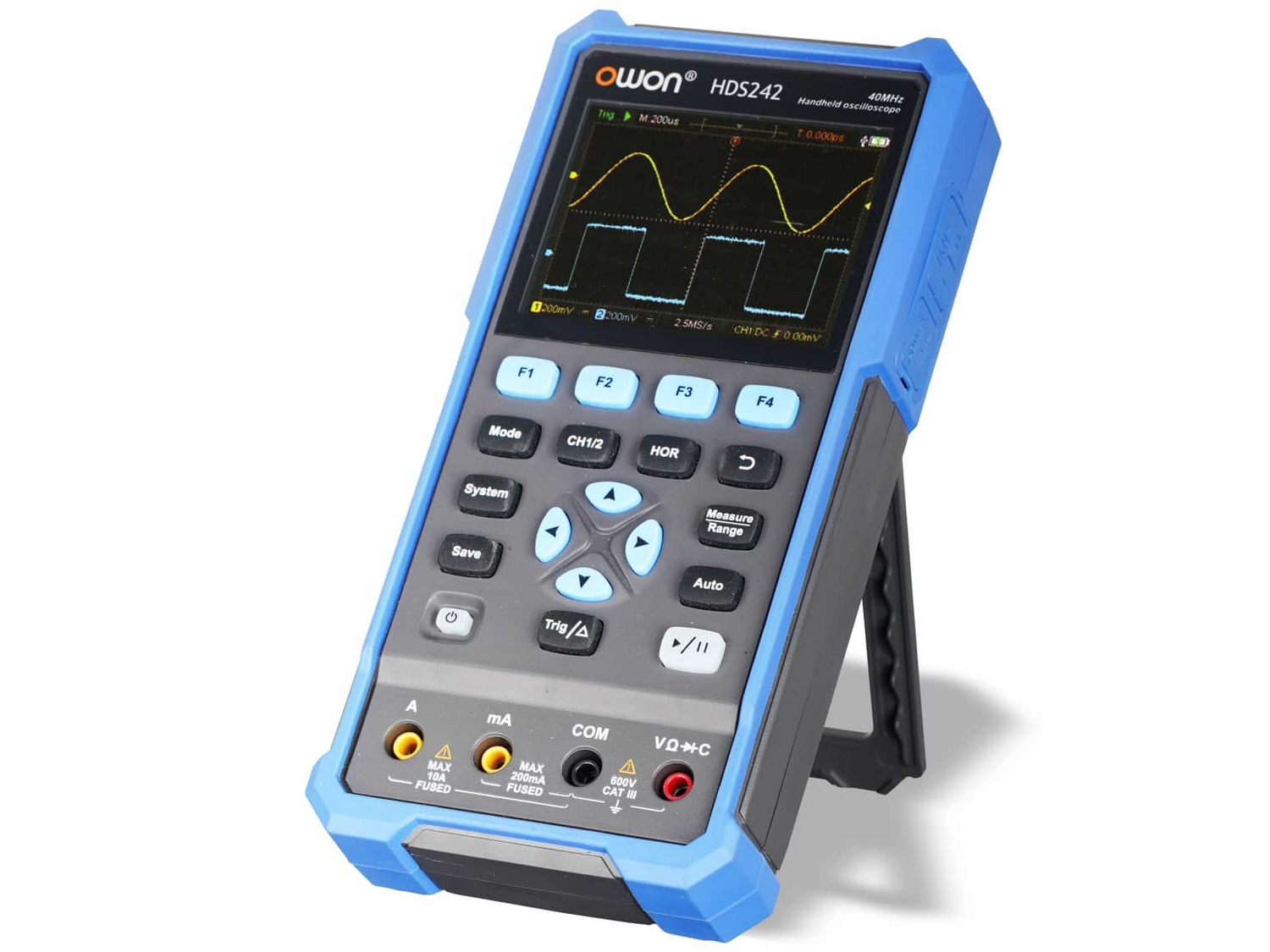 Owon Lcd Oszilloskop Digital Multimeter Speicher Messgerät Hds242 2 Kanal 40 M Hz B-Ware von OWON