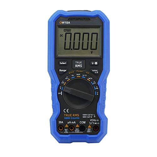 Owon OW18B Digital-Multimeter, Datenlogger, Thermometer-Set, Bluetooth, Amperemeter, Voltmeter mit Typ-K-Thermoelement Owon OW18B Digital-Multimeter, Datenlogger, Thermometer-Set, Bluetooth, Amperemeter, Voltmeter mit Typ-K-Thermoelement von OWON