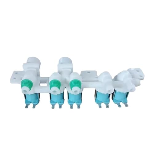 Elektrisches Wassereinlass-Magnetventil For Trommelwaschmaschinen, Kompatibel Mit Samsung, DC97-15459G, 120 V, 60 Hz, Fünfkopf-Waschmaschinenteil von OWSDEXOZU