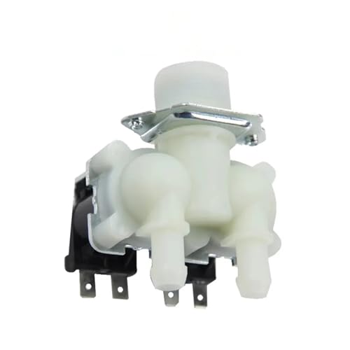 Wassereinlassventil Mit Doppeldüsenkopf For Waschmaschine FPS-180A, 1-Eingang, 2-Ausgang, Magnetspule, Kompatibel Mit LG, Kompatibel Mit Midea von OWSDEXOZU