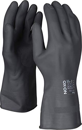 HandschuhMan. OX-ON Chemikalienschutzhandschuhe schwarz Gr. 6/XS-10/XL (6/XS) von OX-ON