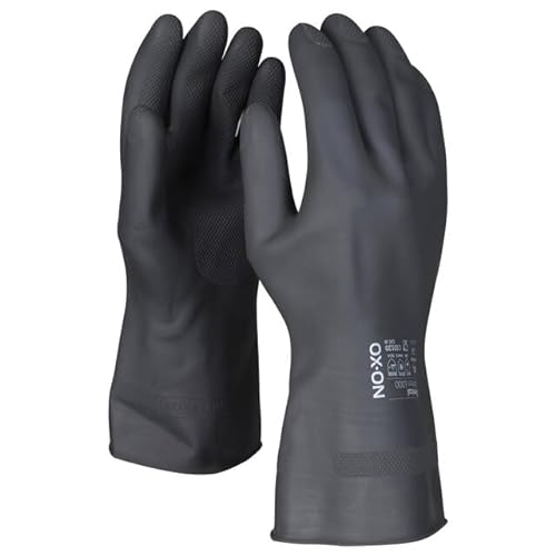 HandschuhMan. OX-ON Chemikalienschutzhandschuhe schwarz Gr. 6/XS-10/XL (7/S) von OX-ON