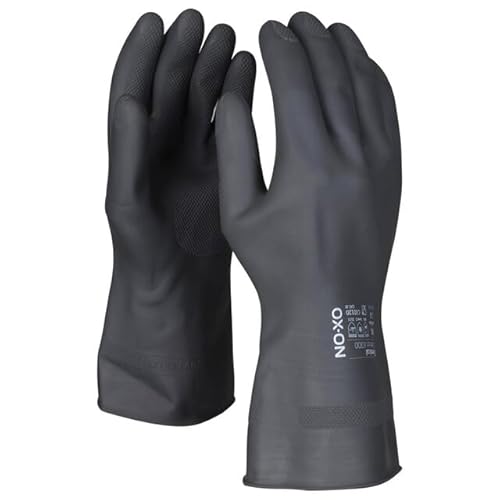 HandschuhMan. OX-ON Chemikalienschutzhandschuhe schwarz Gr. 6/XS-10/XL (8/M) von OX-ON