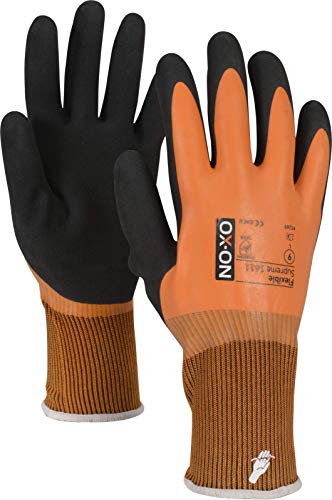 HandschuhMan. Ox-On Flexible Supreme 1611, wasserdichte Handschuhe Größe 8-11 (10/XL) von OX-ON