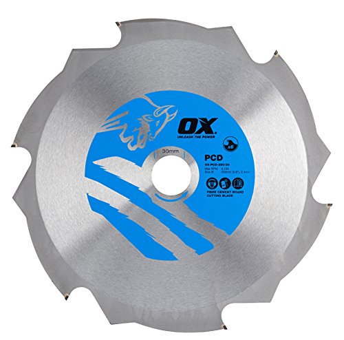 OX Fibre Cement Cutting Blade - 6 Teeth - 250/30mm von OX Tools