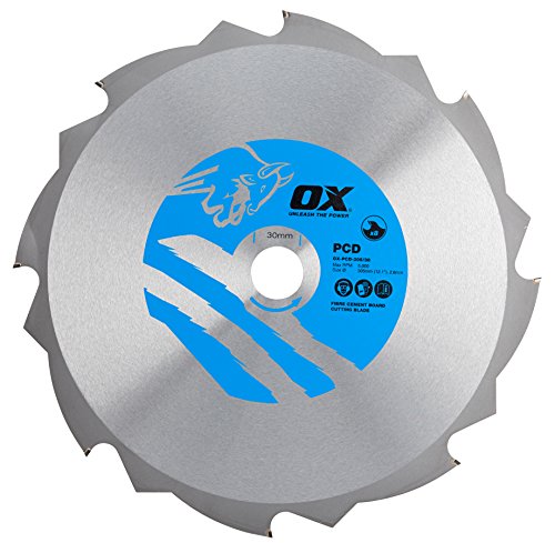OX Fibre Cement Cutting Blade - 8 Teeth - 305/30mm von OX Tools
