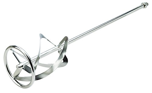 OX OX-P120435 Pro M14 Mixing Paddle-135 x 650mm Negative Helix Mixer, silber, 135 x 650 mm von OX Tools