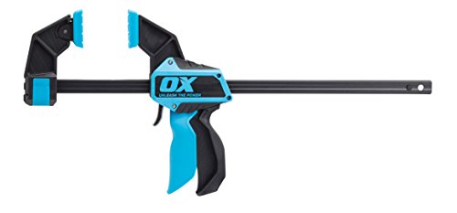 OX OX-P201212 Pro Heavy Duty Bar Clamp-12 / 300mm Hochleistungsstangenklemme, Mehrfarbig, 12-Inch/300 mm von OX Tools