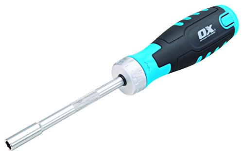 OX OX-P361501 Pro Heavy Duty Multibit Ratchet Screwdriver Schraubenzieher von OX Tools