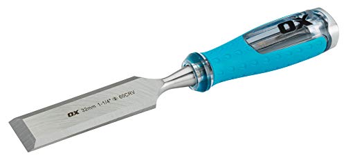 OX OX-P371132 Pro Heavy Duty Wood Chisel-32mm Meißel, 1 von OX Tools