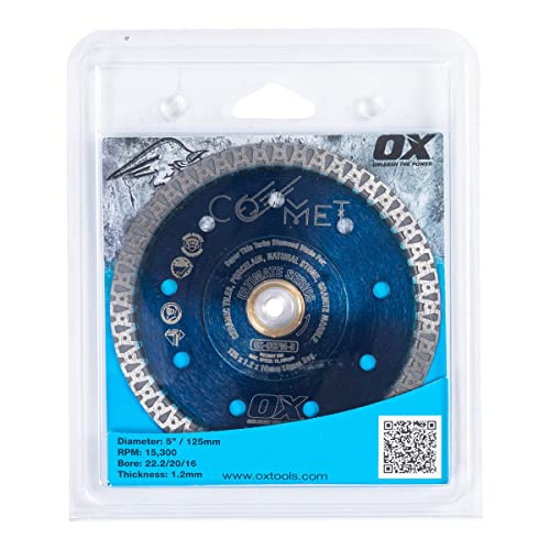OX OX-UCFM-5 Ultimate Fine Mesh Diamantklinge, 12,7 cm Durchmesser von OX Tools