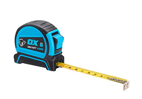 OX Pro Dual Auto Sperren-Maßband - 3m von OX Tools