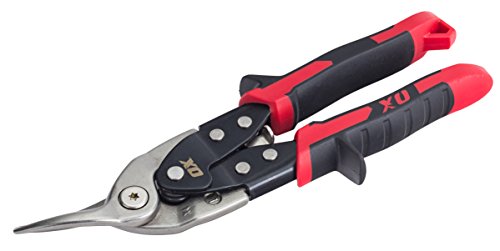 OX Pro Heavy Duty Aviation Snips Left Handed (Red) von OX Tools