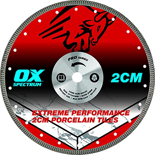 OX Pro Porzellan-Schneideklinge, 2 cm, 350/25,4/20 mm von OX Tools