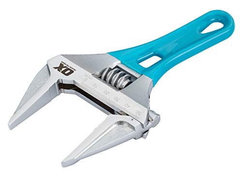 OX Pro Series Adjustable Stubby Wrench Extra Wide Jaw 7” (180mm) von OX Tools
