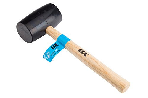 OX Trade Black Rubber Mallet - 24 oz von OX Tools