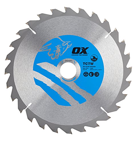 OX Wood Cutting Circular Saw Blade 235/30mm, 28 Teeth ATB von OX Tools