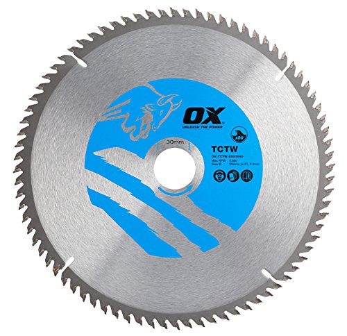 OX Wood Cutting Circular Saw Blade 235/30mm, 80 Teeth ATB von OX Tools