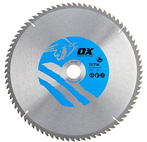 OX Wood Cutting Circular Saw Blade 300/30mm, 80 Teeth ATB von OX Tools