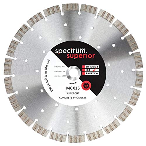 Spectrum Superior Supercut Dia Blade - Concrete / GP - 115/22.23mm von OX Tools